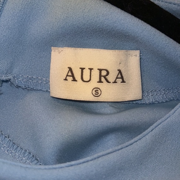 RED DRESS BOUTIQUE BABY BLUE DRESS WORN ONCE! - Picture 3 of 3